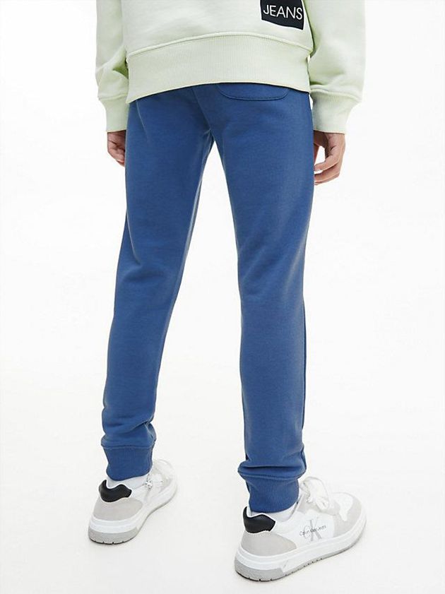 Blue Calvin Klein Unisex Slim Boys's Joggers | ZOCV-89145