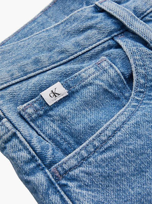 Blue Calvin Klein Wide Leg Women Jeans | NBRI-56782