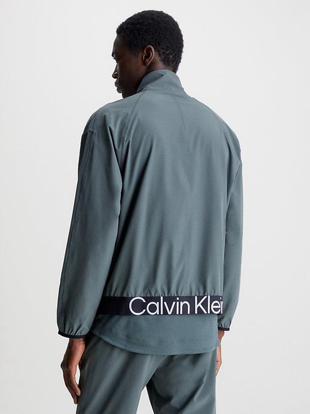 Blue Calvin Klein Windbreaker Men Jacket | SEWZ-95046