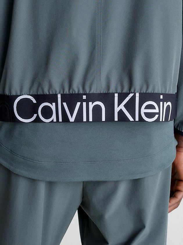 Blue Calvin Klein Windbreaker Men Jacket | SEWZ-95046