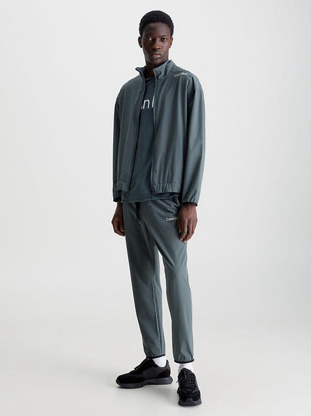 Blue Calvin Klein Windbreaker Men Jacket | SEWZ-95046