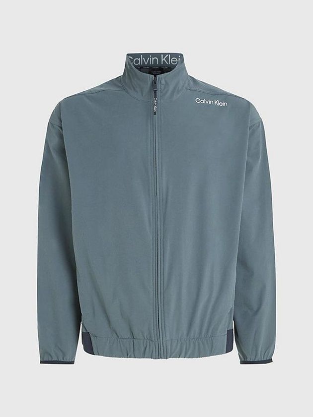 Blue Calvin Klein Windbreaker Men Jacket | SEWZ-95046