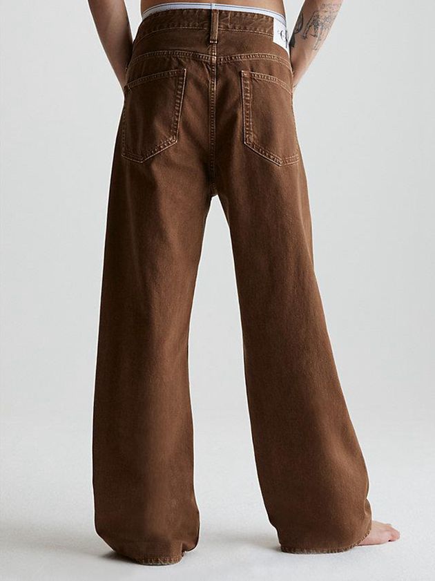 Brown Calvin Klein 90's Loose Men Jeans | SJYB-69158