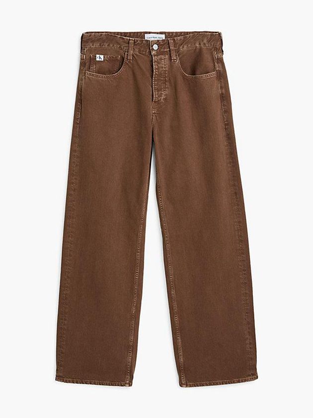 Brown Calvin Klein 90's Loose Men Jeans | SJYB-69158