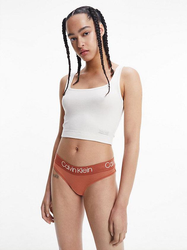 Brown Calvin Klein Bikini - Body Women Briefs | LQUN-78590