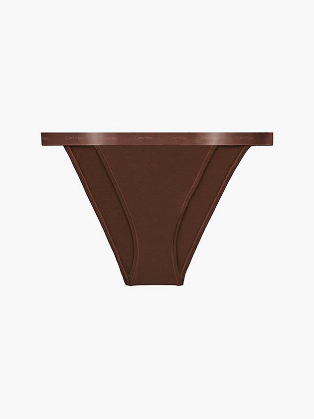Brown Calvin Klein Form To Body Women Thong | LOCX-05268