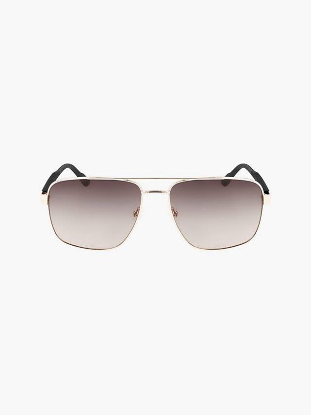 Brown Calvin Klein Navigator Men Sunglasses | UOMY-94062