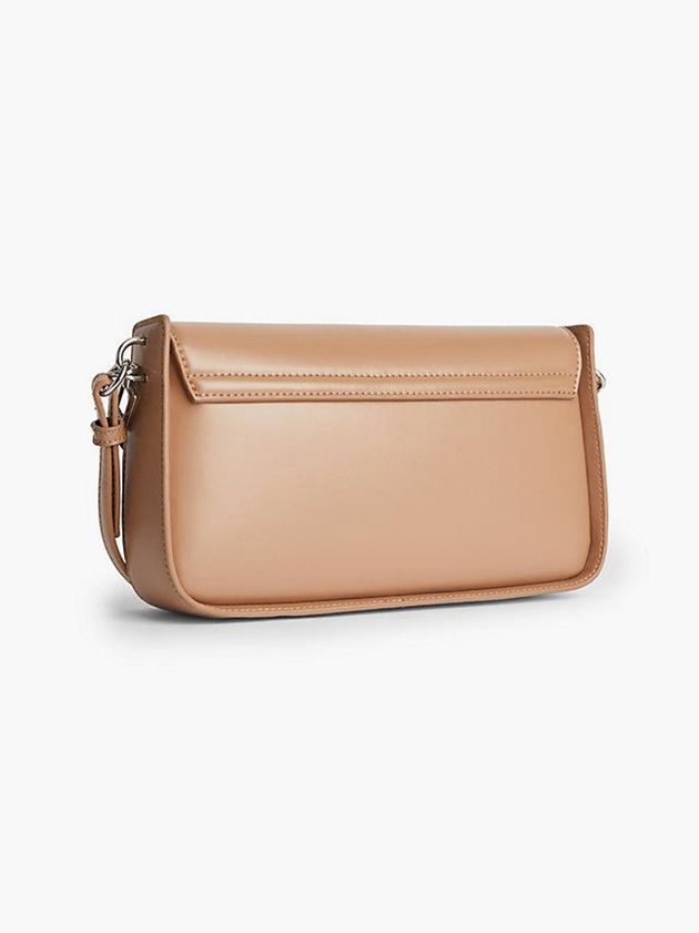 Brown Calvin Klein Recycled Shoulder With Chain Women Bags | VYRP-86251
