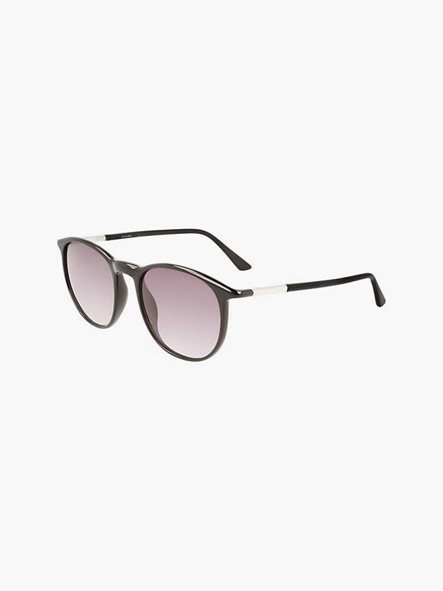 Brown Calvin Klein Round Men Sunglasses | UWLX-18509