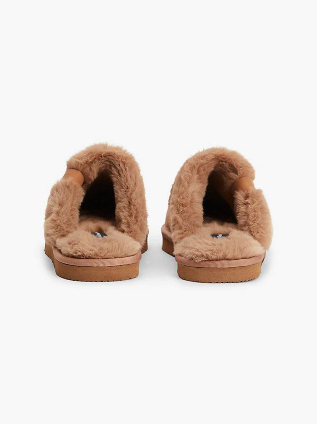 Brown Calvin Klein Slippers Women Slippers | WVPA-12945