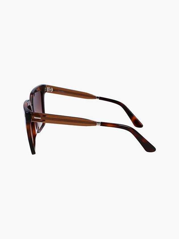 Brown Calvin Klein Square Women Sunglasses | FSXG-01284