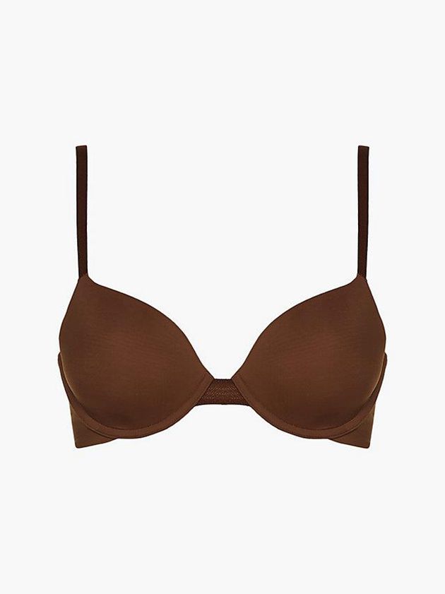 Brown Calvin Klein T-Shirt - Perfectly Fit Flex Women Bra | AQVJ-41206