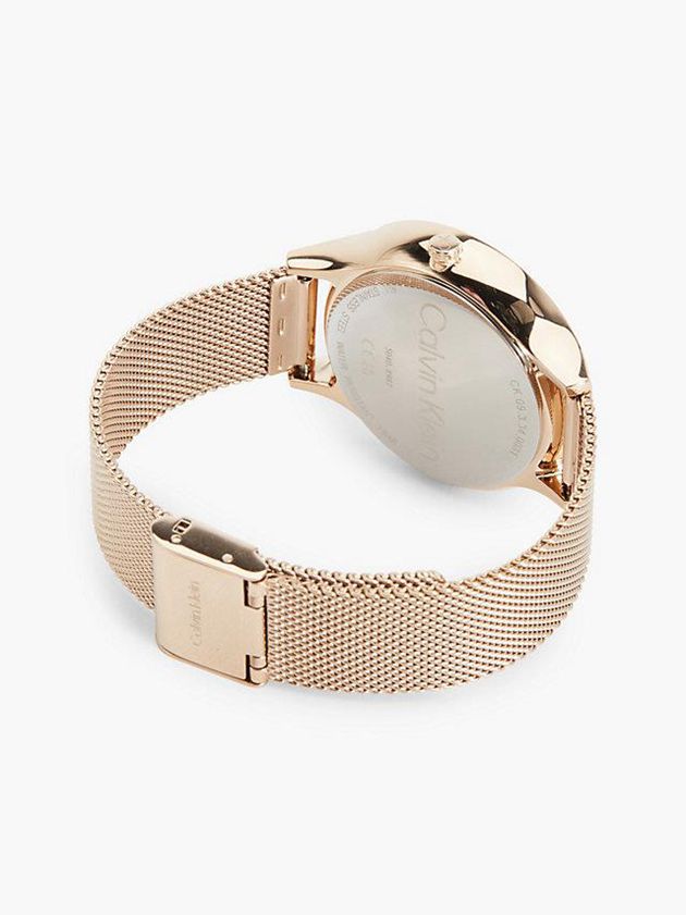 Gold Calvin Klein Timeless Multifunction Women Watch | EKCD-65302