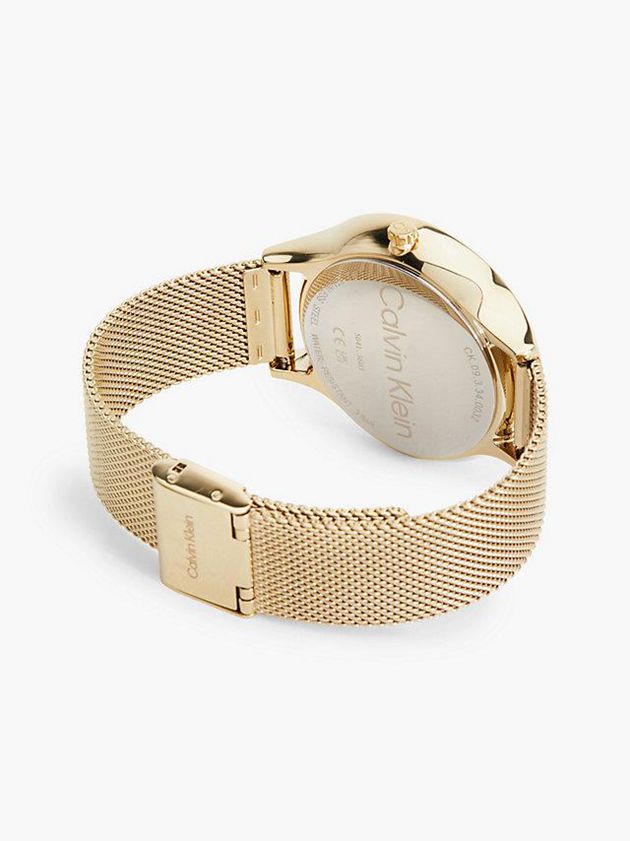 Gold Calvin Klein Timeless Multifunction Women Watch | KTNW-16794
