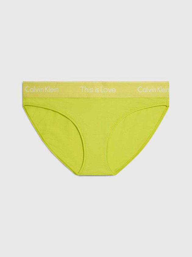 Green Calvin Klein Bikini - Pride Women Briefs | IEMJ-49851
