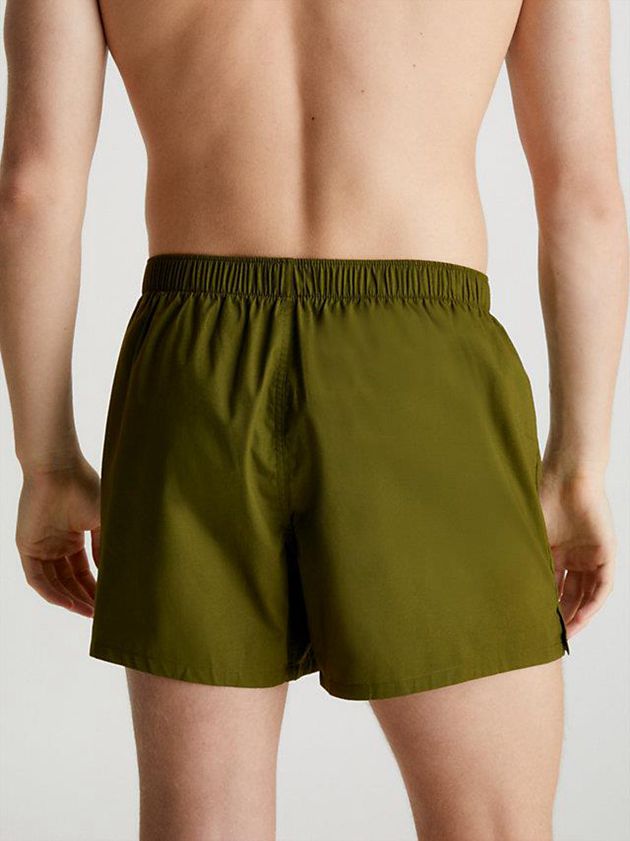 Green Calvin Klein Boxers - Pure Cotton Men Briefs | NZYB-40763