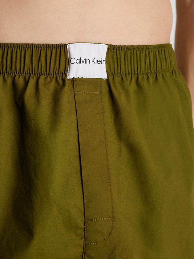 Green Calvin Klein Boxers - Pure Cotton Men Briefs | NZYB-40763