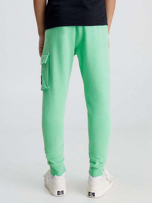 Green Calvin Klein Cargo Boys's Joggers | SEFI-36578