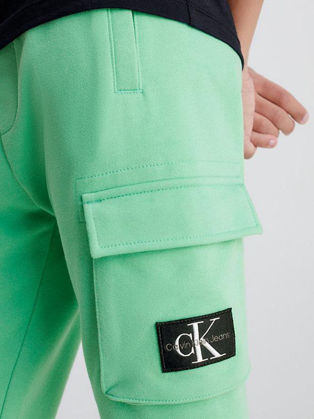 Green Calvin Klein Cargo Boys's Joggers | SEFI-36578
