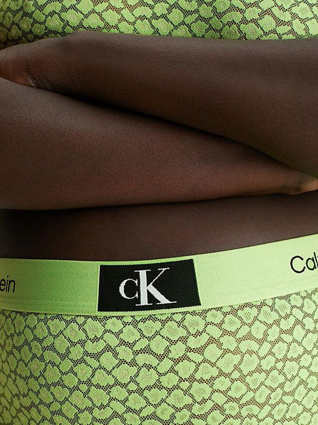 Green Calvin Klein Lace High Waisted Bikini - Ck96 Women Briefs | QTKD-06258