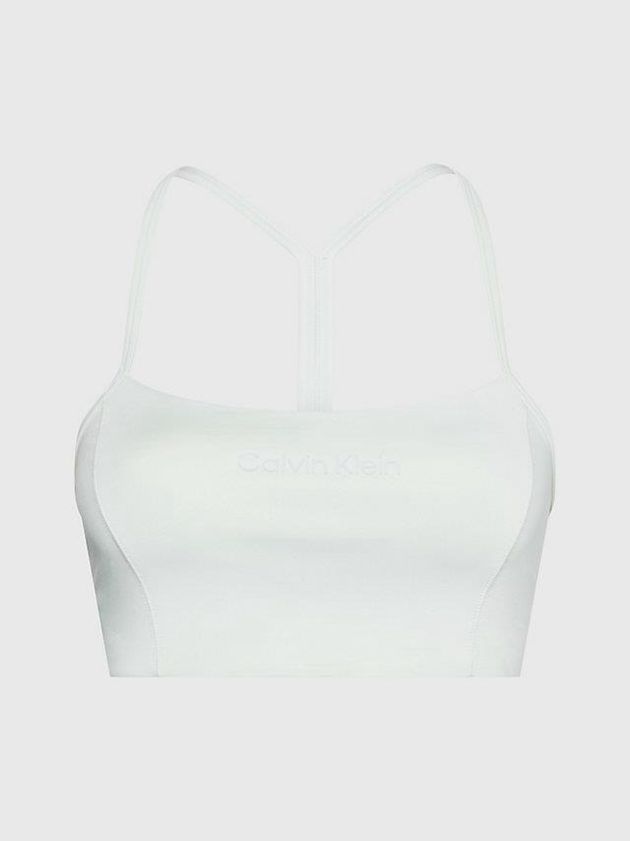 Green Calvin Klein Low Impact Sports Women Bra | BKYP-05689