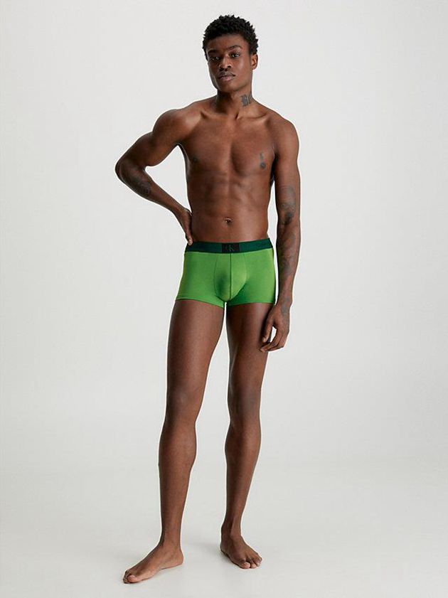 Green Calvin Klein Low Rise - Ck96 Men Briefs | HPEI-18094