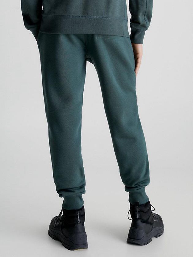 Green Calvin Klein Organic Cotton Men Joggers | XCHT-14293