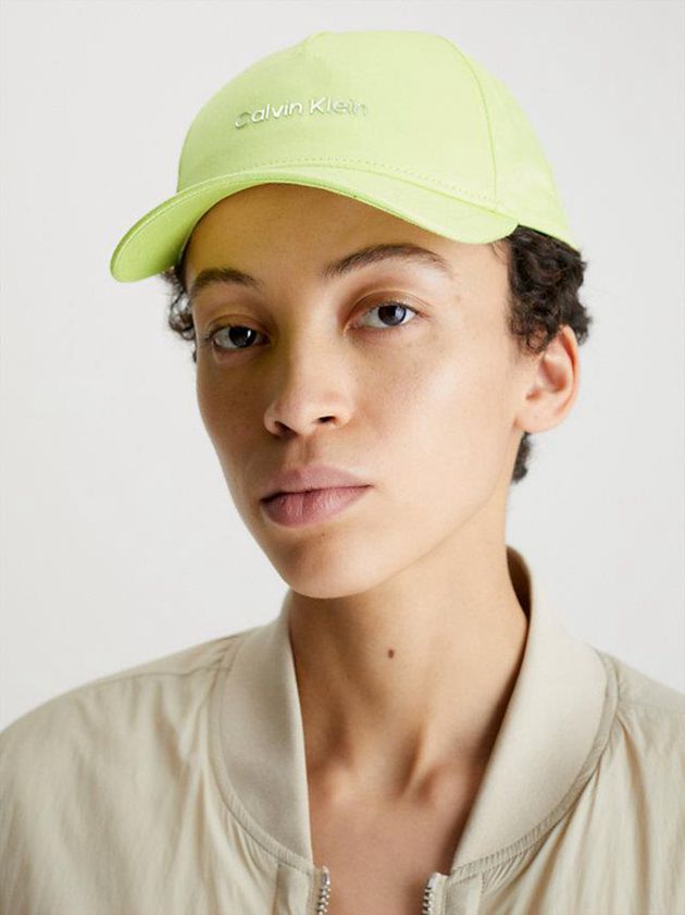 Green Calvin Klein Organic Cotton Women Cap | ZQNF-70468