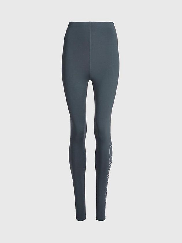 Green Calvin Klein Pocket Gym Women Leggings | HKWP-97136