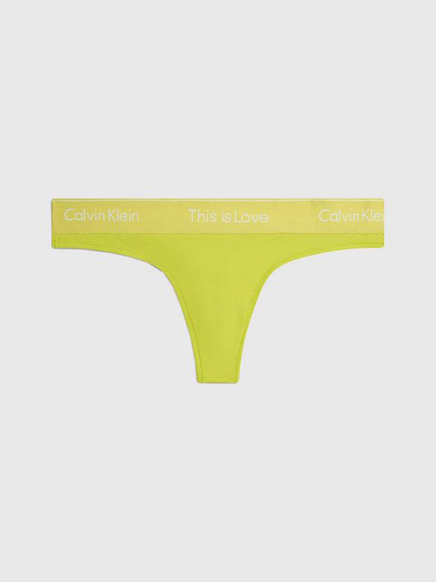 Green Calvin Klein Pride Women Thong | JOKG-81276