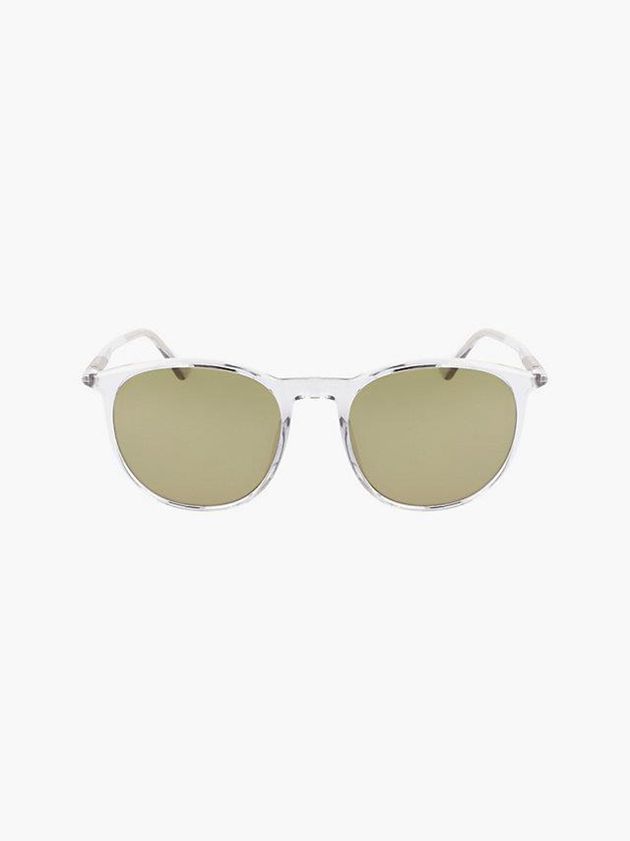 Green Calvin Klein Round Women Sunglasses | GMVQ-36987