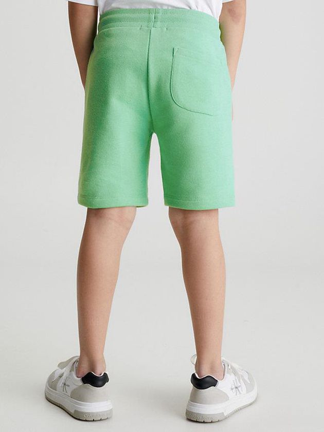 Green Calvin Klein Slim Jogger Boys's Shorts | JNKF-54903