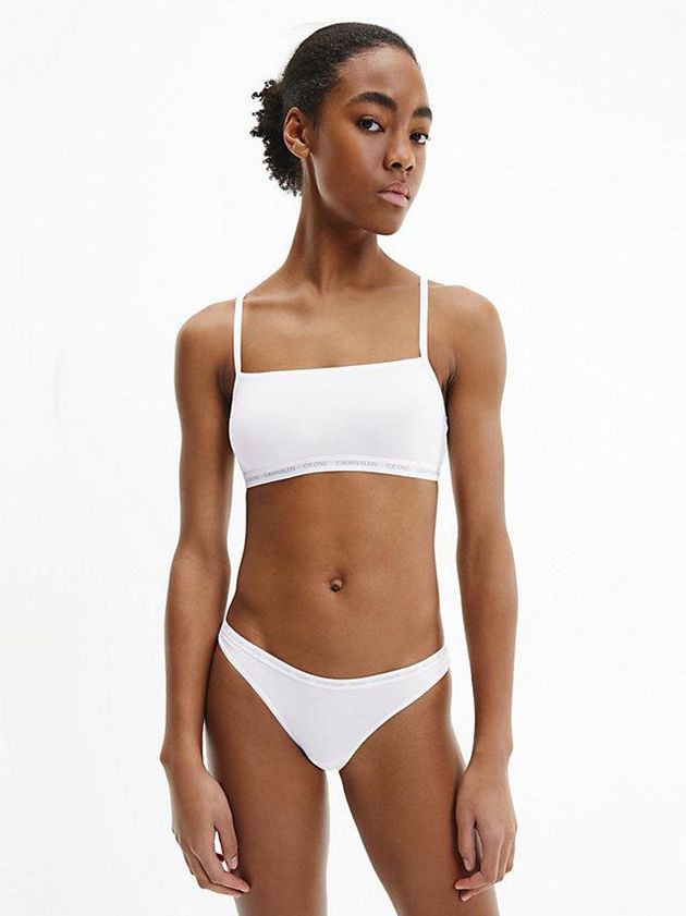 Grey Calvin Klein 2 Pack Bikini - CK One Women Briefs | FGVL-37265