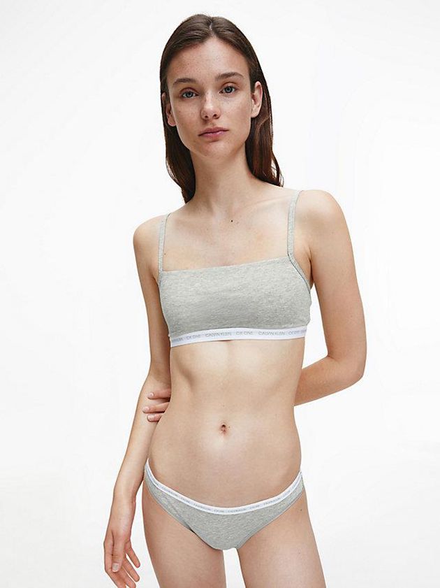 Grey Calvin Klein 2 Pack Bikini - CK One Women Briefs | MNUY-19538