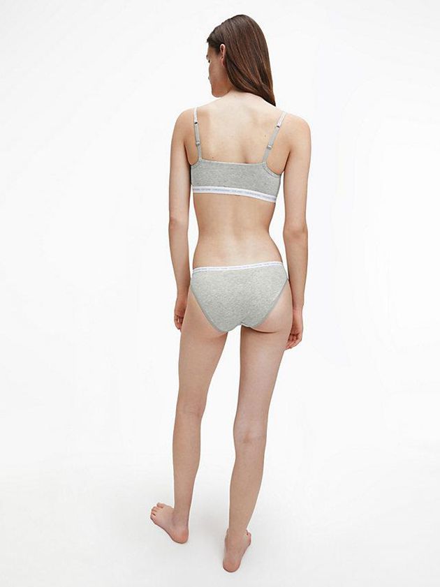 Grey Calvin Klein 2 Pack Bikini - CK One Women Briefs | MNUY-19538