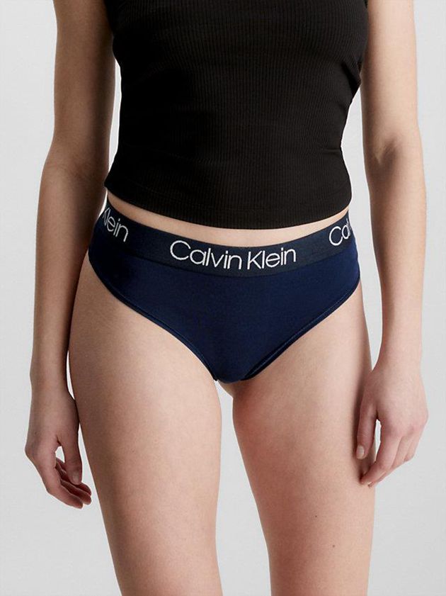 Grey Calvin Klein 3 Pack High Waisted - Body Women Thong | VQTB-21305