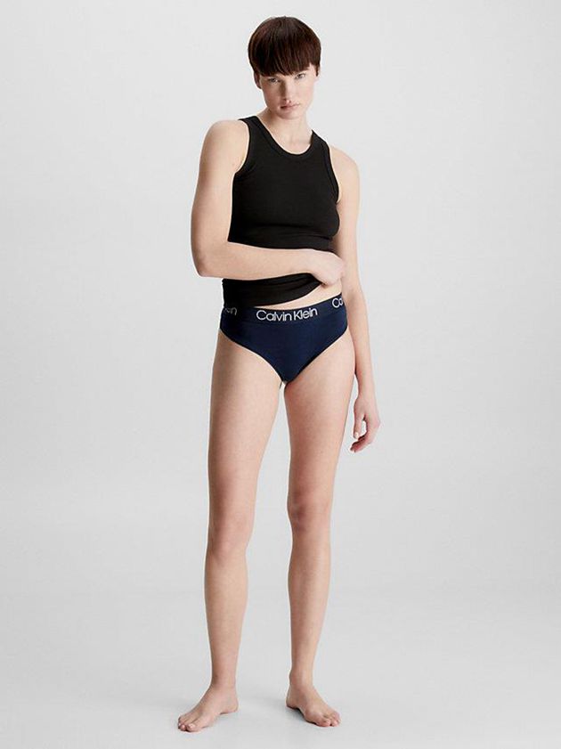Grey Calvin Klein 3 Pack High Waisted - Body Women Thong | VQTB-21305