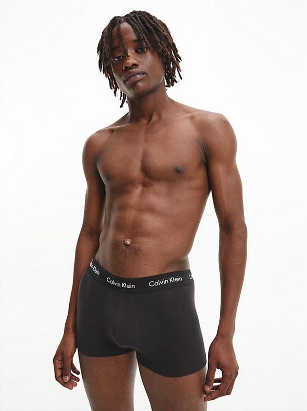 Grey Calvin Klein 3 Pack Low Rise - Cotton Stretch Men Briefs | XGOQ-32610