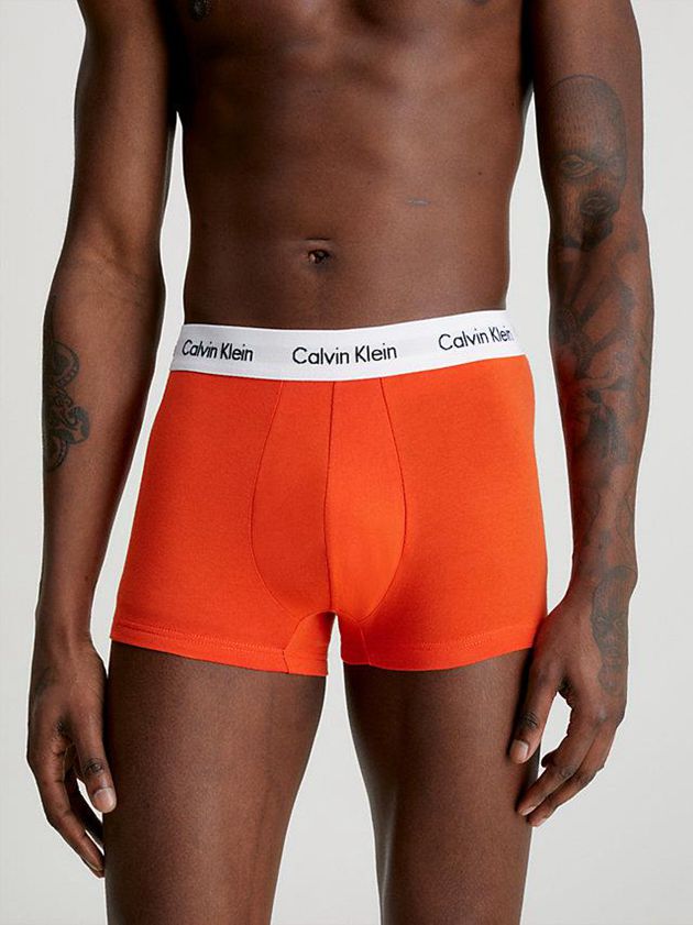 Grey Calvin Klein 3 Pack Low Rise - Cotton Stretch Men Briefs | VCWF-65190