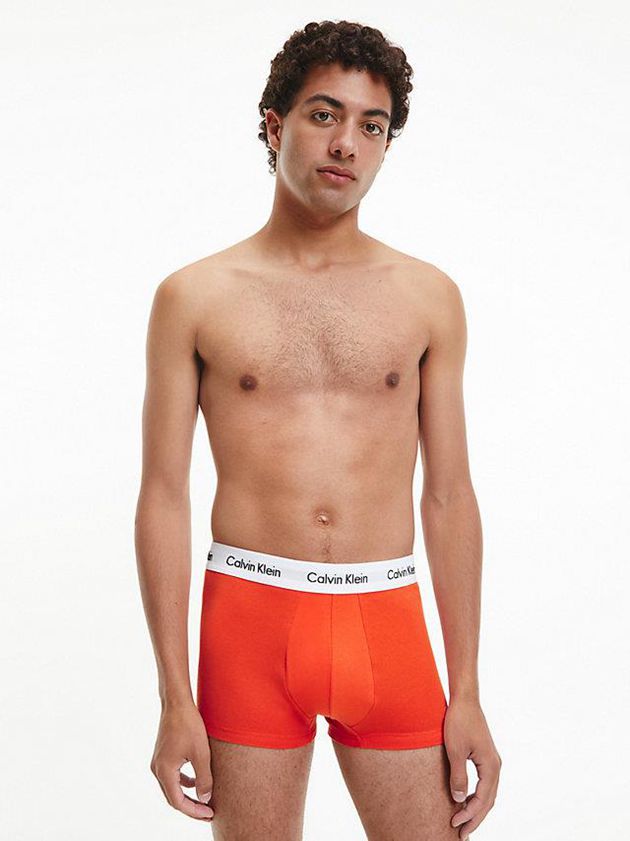 Grey Calvin Klein 3 Pack Low Rise - Cotton Stretch Men Briefs | VCWF-65190
