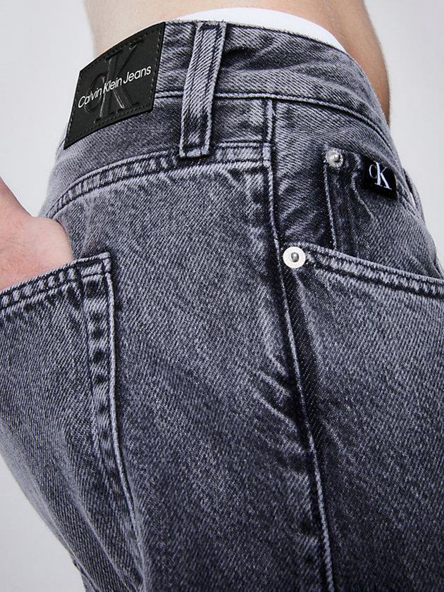 Grey Calvin Klein 90's Loose Men Jeans | GEZL-62813
