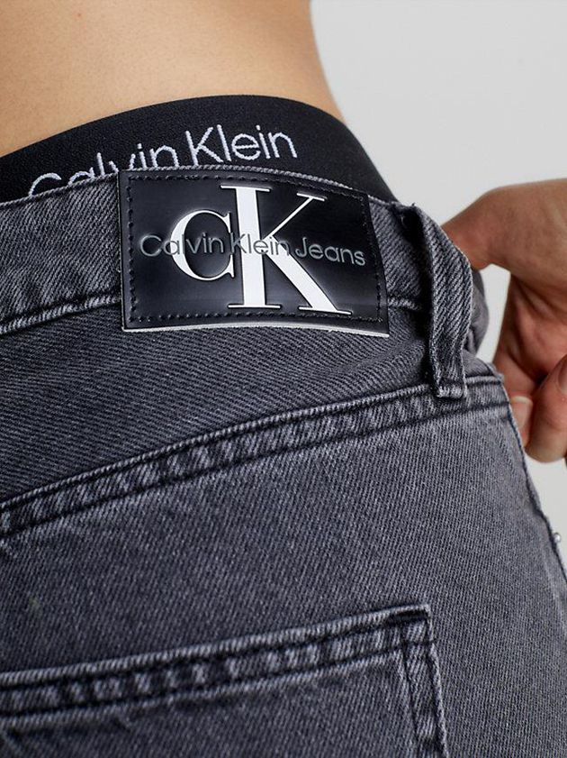 Grey Calvin Klein 90's Straight Women Jeans | ZDWL-83259