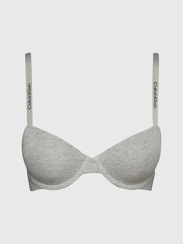 Grey Calvin Klein Balconette - Reimagined Heritage Women Bra | AJQI-78425