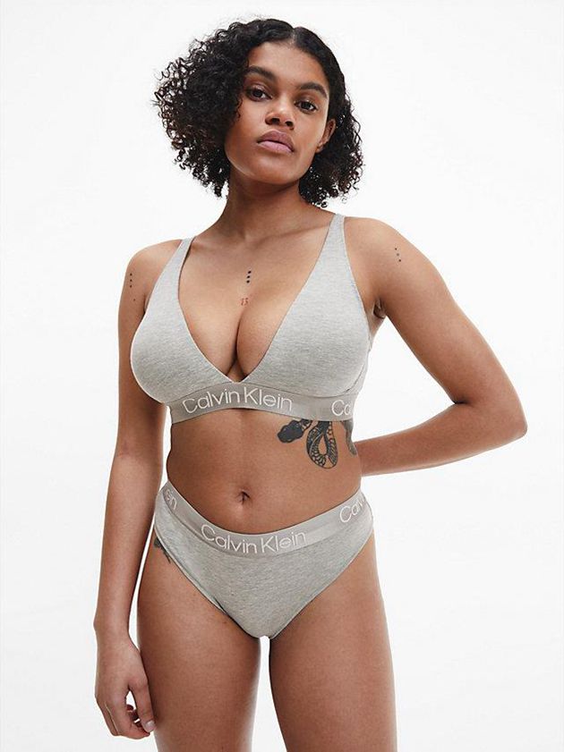 Grey Calvin Klein Bikini - Modern Structure Women Briefs | QDCE-92468