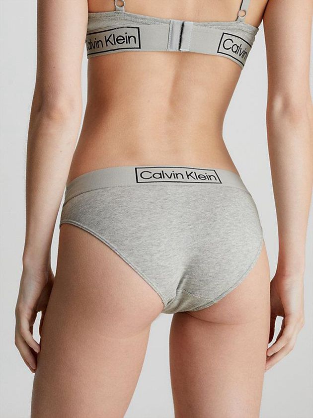 Grey Calvin Klein Bikini - Reimagined Heritage Women Briefs | ENTO-87654