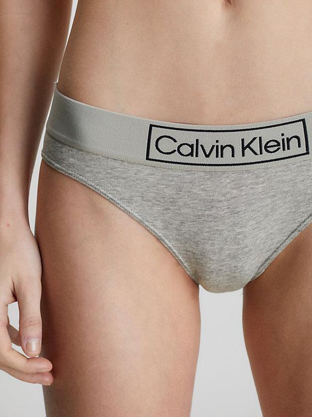 Grey Calvin Klein Bikini - Reimagined Heritage Women Briefs | ENTO-87654