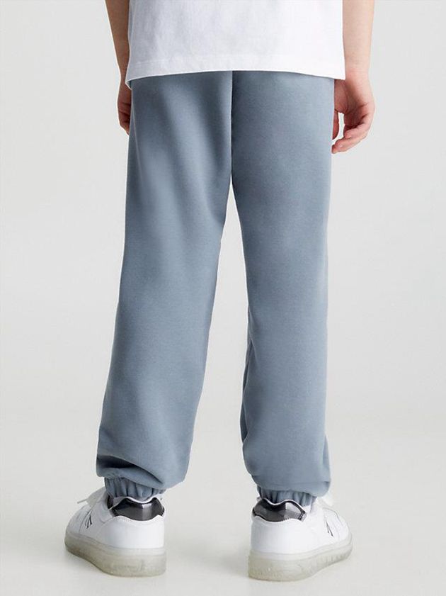 Grey Calvin Klein Blended Stretch Terry Boys's Joggers | HGDC-15846