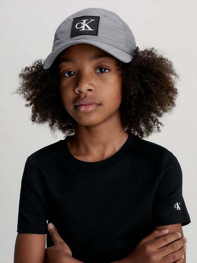 Grey Calvin Klein CK Nylon Women Cap | PNGT-52860