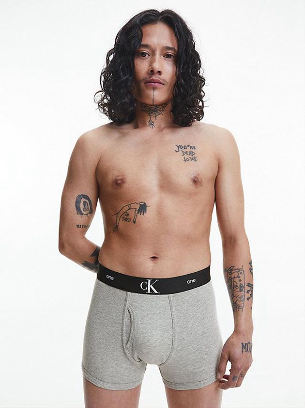 Grey Calvin Klein CK One Men Briefs | VSEU-23965