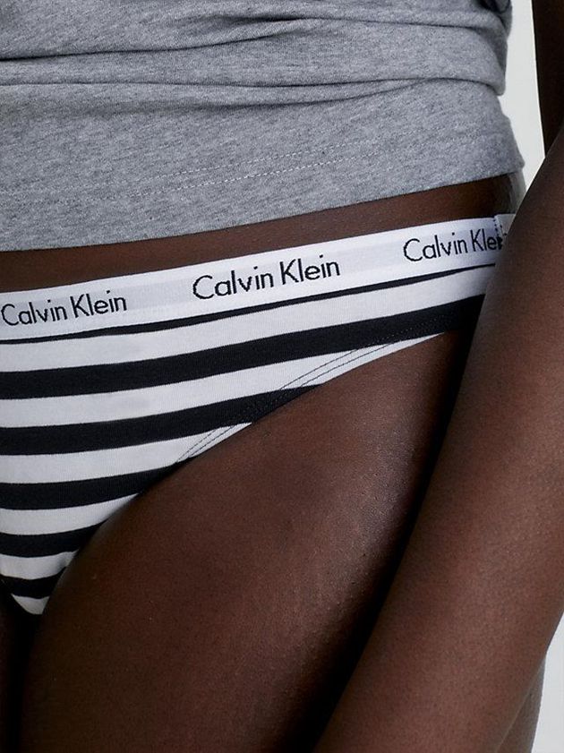 Grey Calvin Klein Carousel Women Thong | SNKB-91034